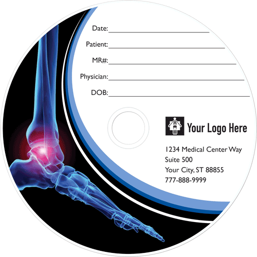103_laser_point picture of cd custom printed for medical imaging
