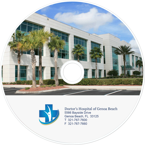 sample-genoa-500 image of cd custom printed for hospital
